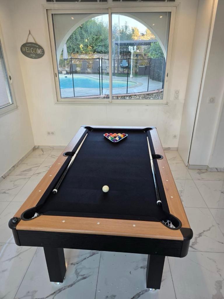 3 Pieces Climatise En Rez De Jardin Avec Piscine Apartment Villeneuve-Loubet Luaran gambar